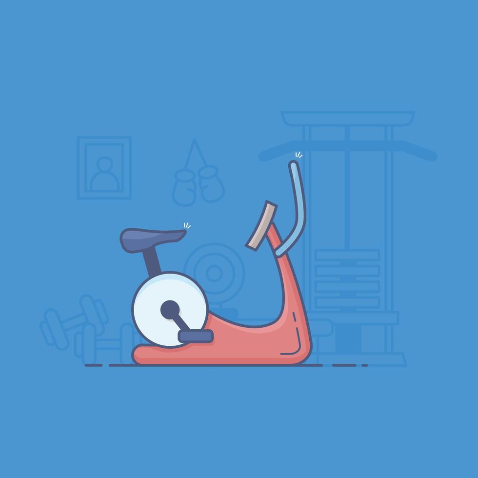 illustration and design of sports equipment vector