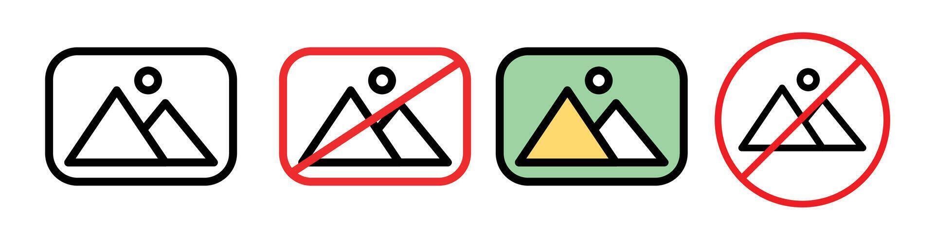 desaparecido imagen o foto subir error icono para imagen archivos adjuntos vector