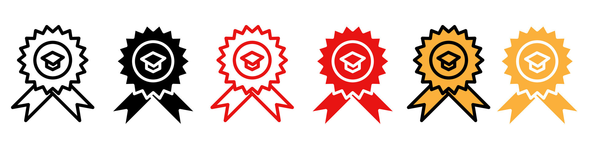 Mastery icon logo set 47540881 Vector Art at Vecteezy