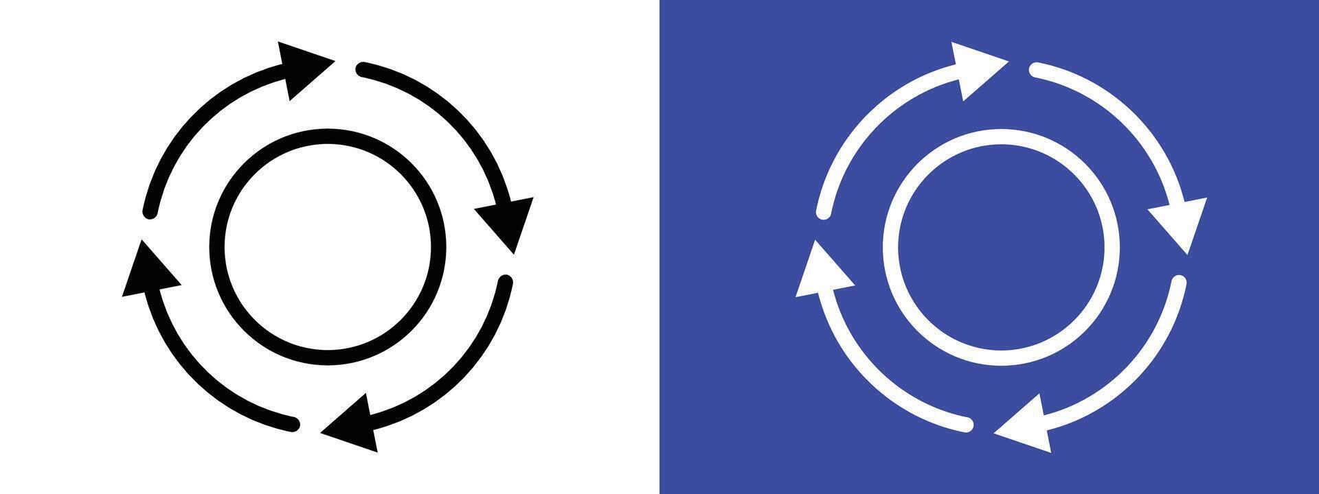 Development Cycle Icon Depicting Evolution, Life Stages, and Biological Processes vector