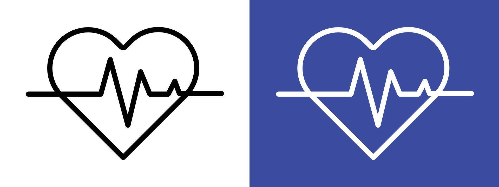 Heartbeat Monitor Icon Ideal for Health and Medical Illustrations vector