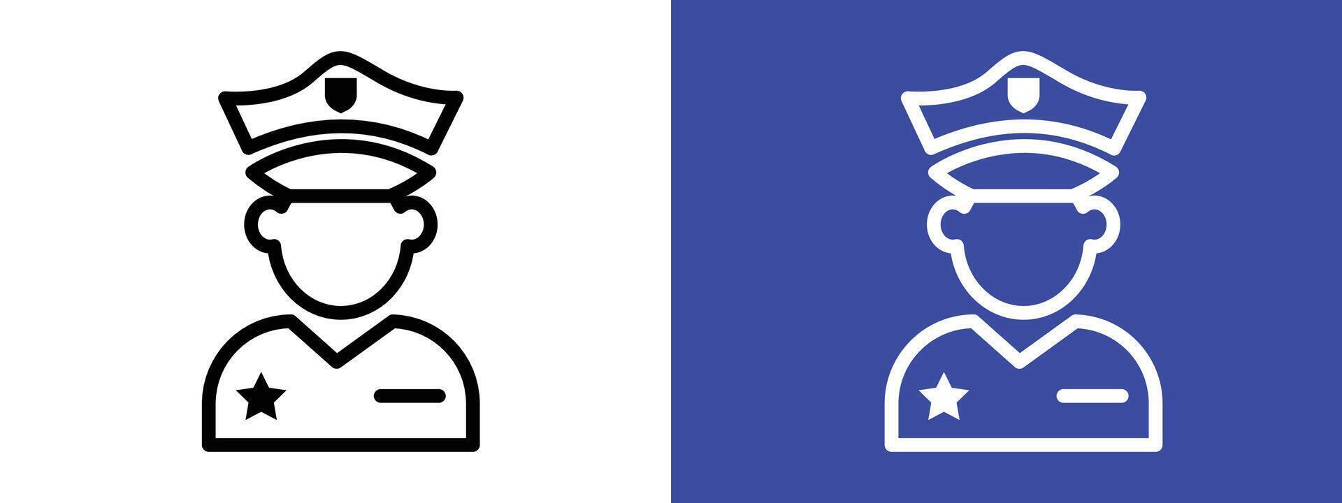 Law Enforcement Badge Icon Ideal for Police and Security Themes vector