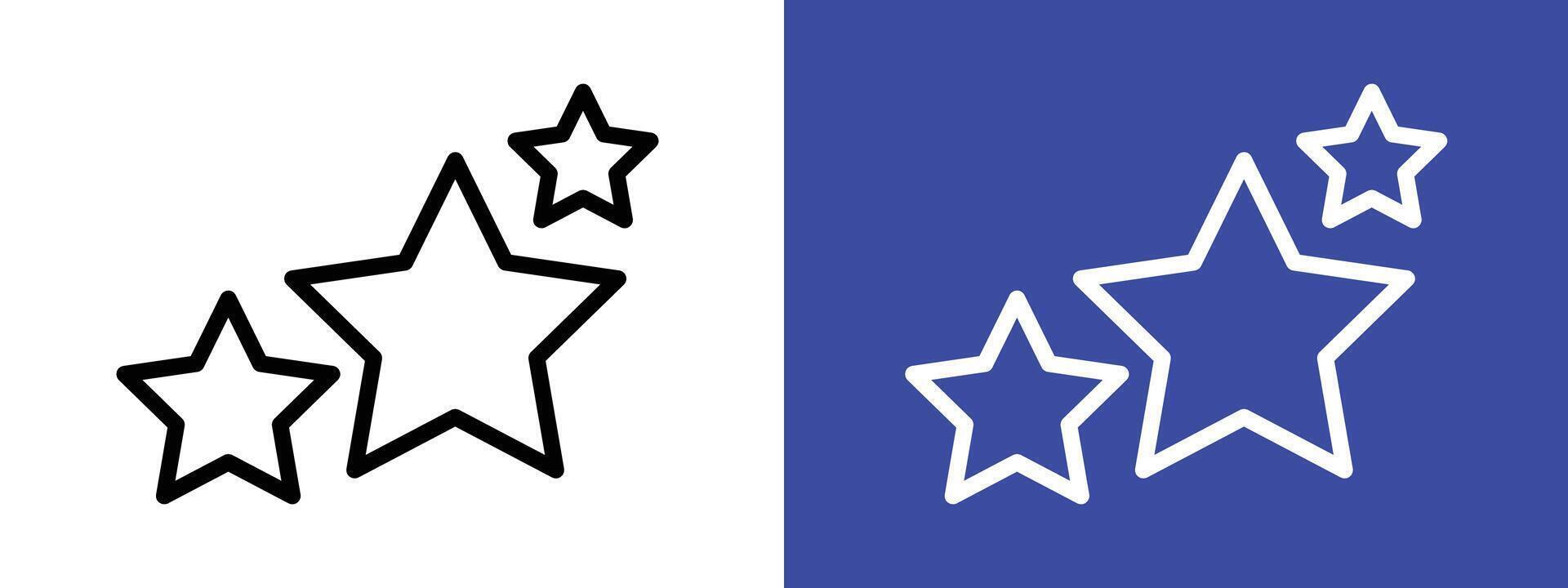 Shining Star Icon Versatile for Celebrations and Festive Themes vector