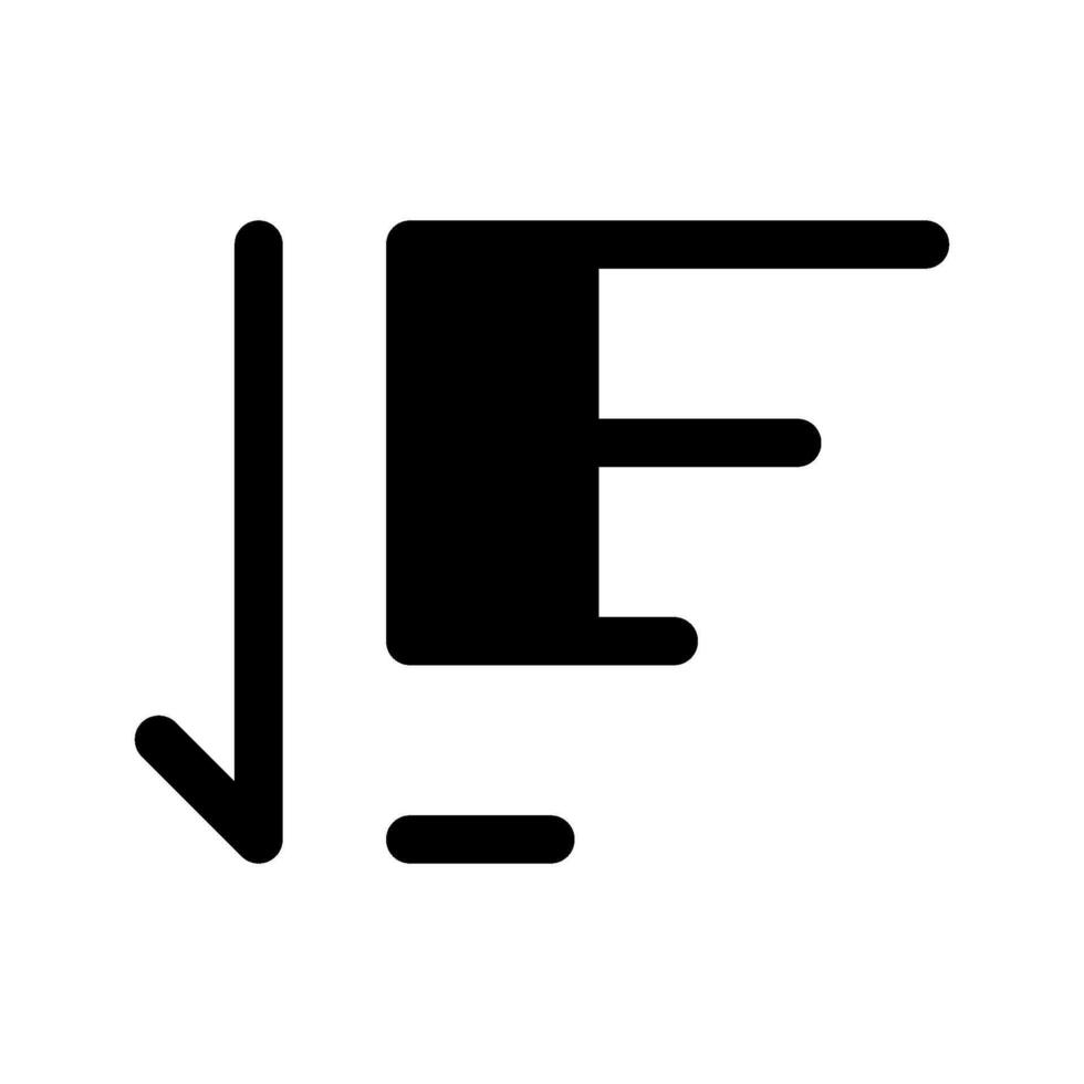 Sort Icon Symbol Design Illustration vector