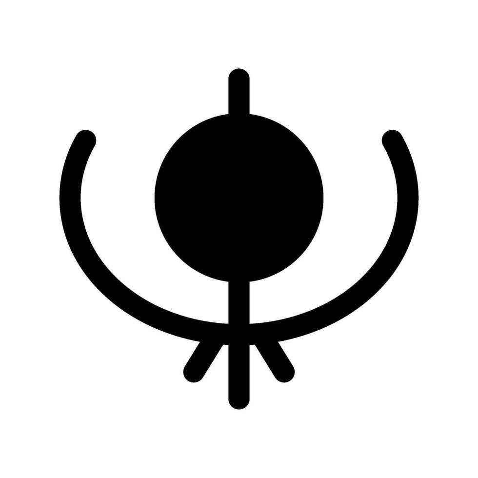Sikhism Icon Symbol Design Illustration vector