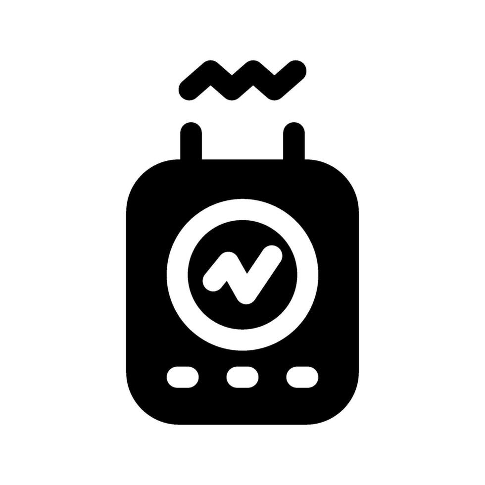 Digital Detector Icon Symbol Design Illustration vector