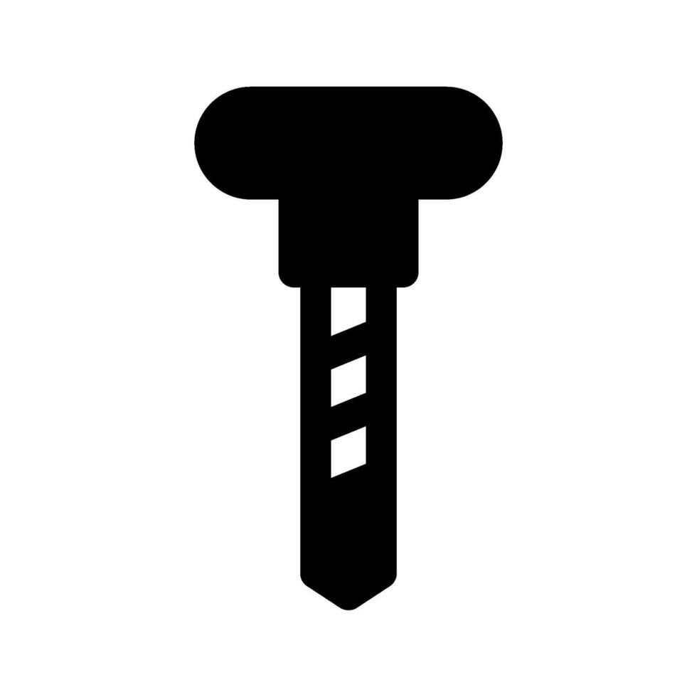 Screw Icon Symbol Design Illustration vector