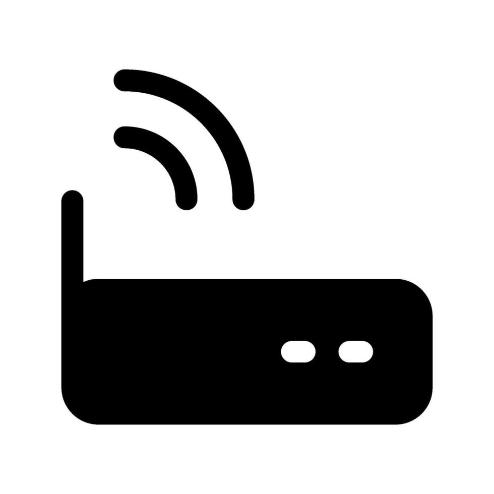 Wifi Router Icon Symbol Design Illustration vector