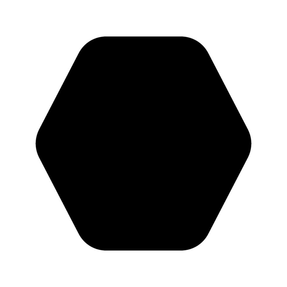 Hexagon Icon Symbol Design Illustration vector