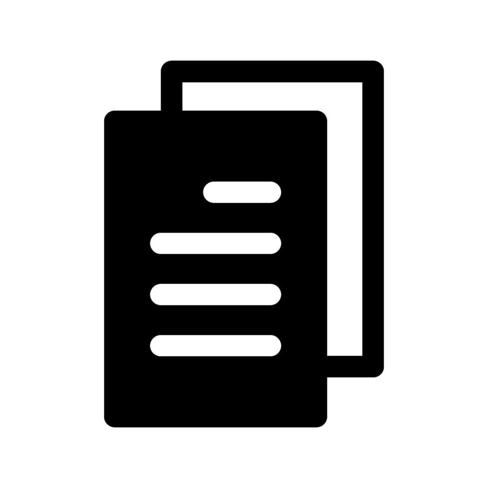 Files Icon Symbol Design Illustration vector