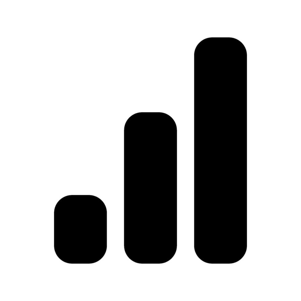 Bar Icon Symbol Design Illustration vector