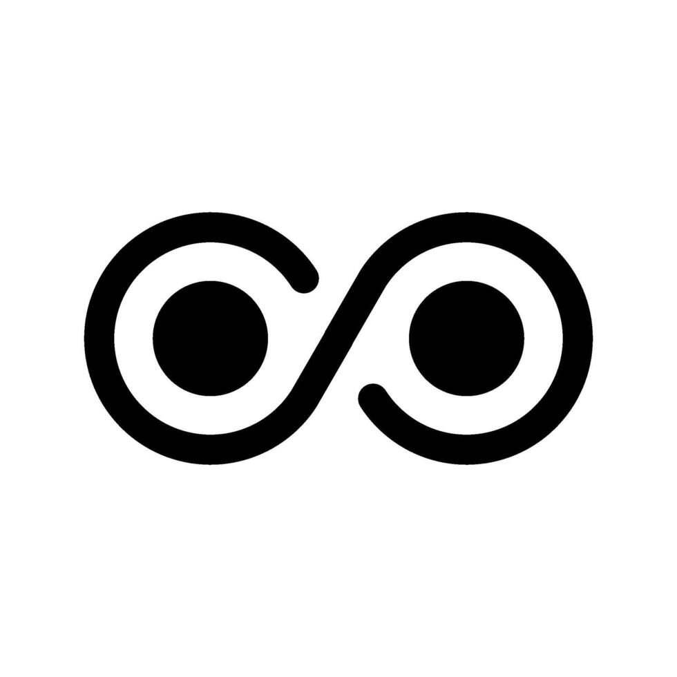 Unlimited Icon Symbol Design Illustration vector