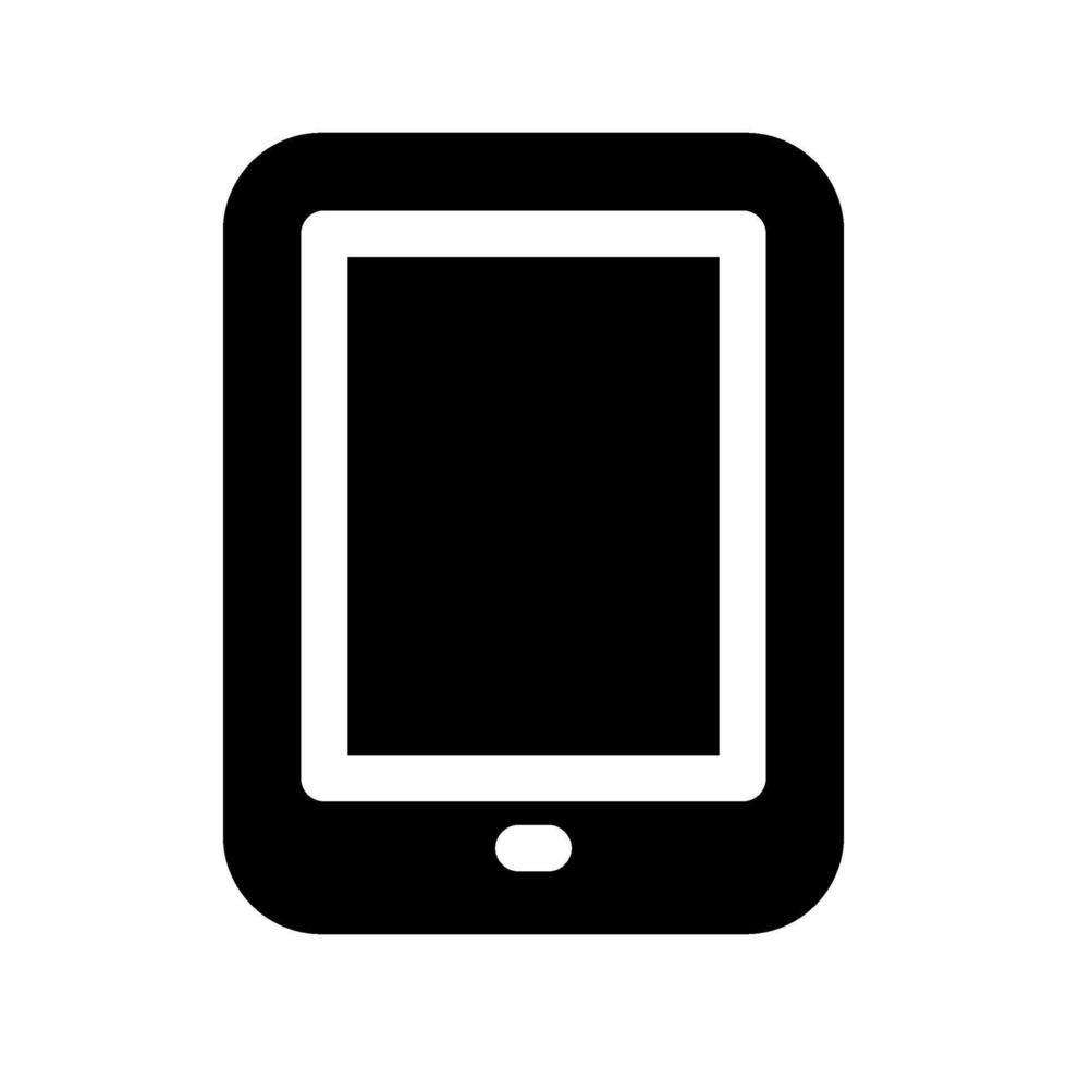 Tablet Icon Symbol Design Illustration vector