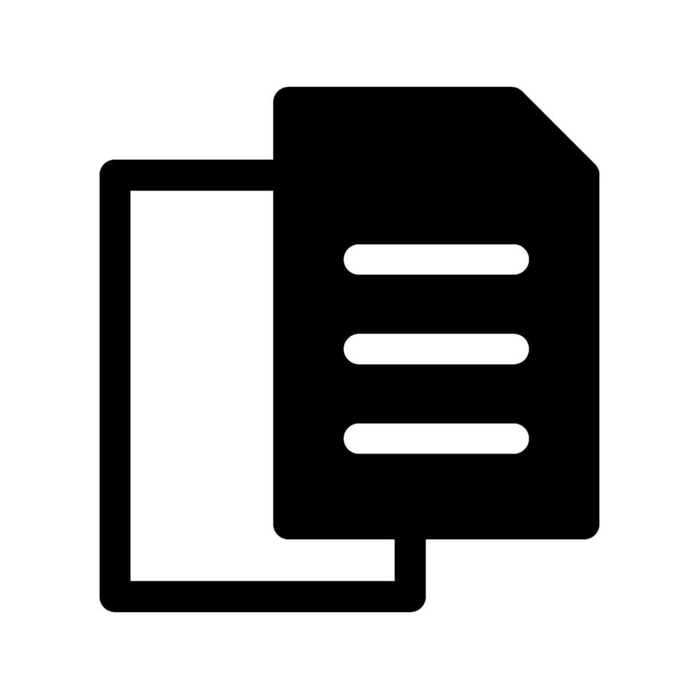 Copy Icon Symbol Design Illustration 47542453 Vector Art at Vecteezy