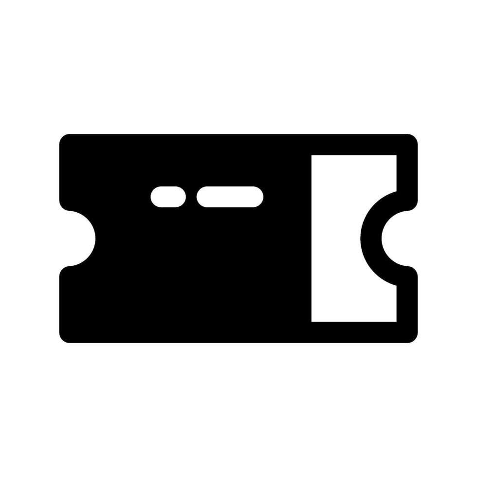 Ticket Icon Symbol Design Illustration vector