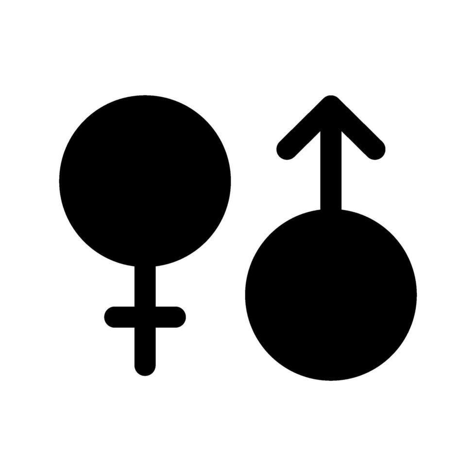 Gender Icon Symbol Design Illustration vector