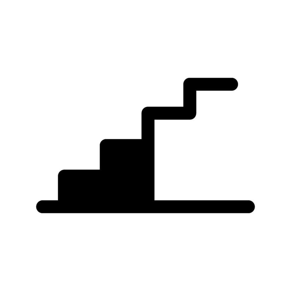 Stairs Icon Symbol Design Illustration vector