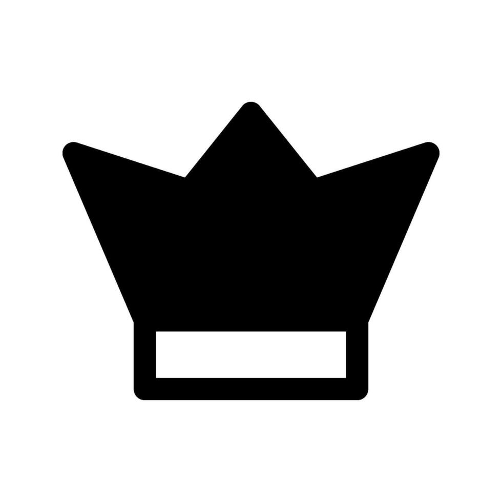 Gold Crown Icon Symbol Design Illustration vector