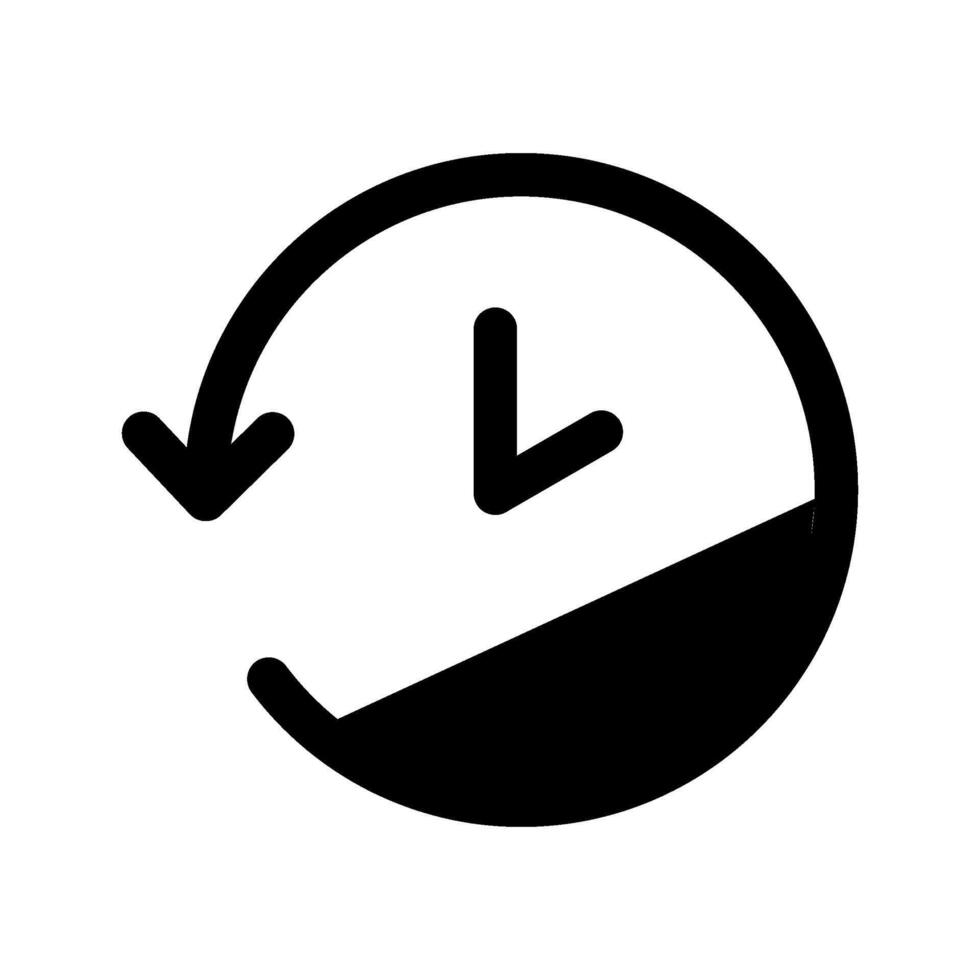 History Icon Symbol Design Illustration vector