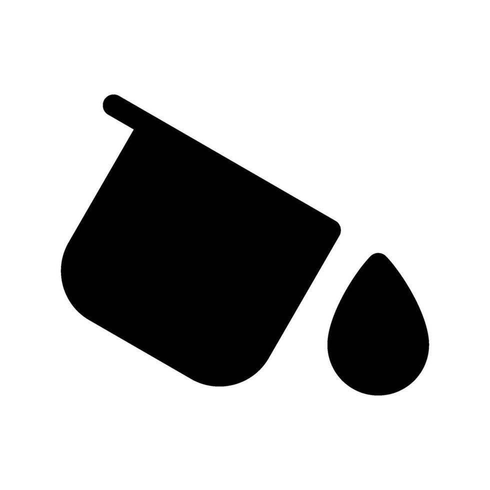 Bucket Icon Symbol Design Illustration vector