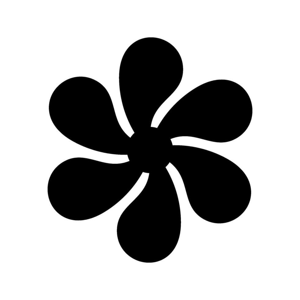 Flower Icon Symbol Design Illustration vector