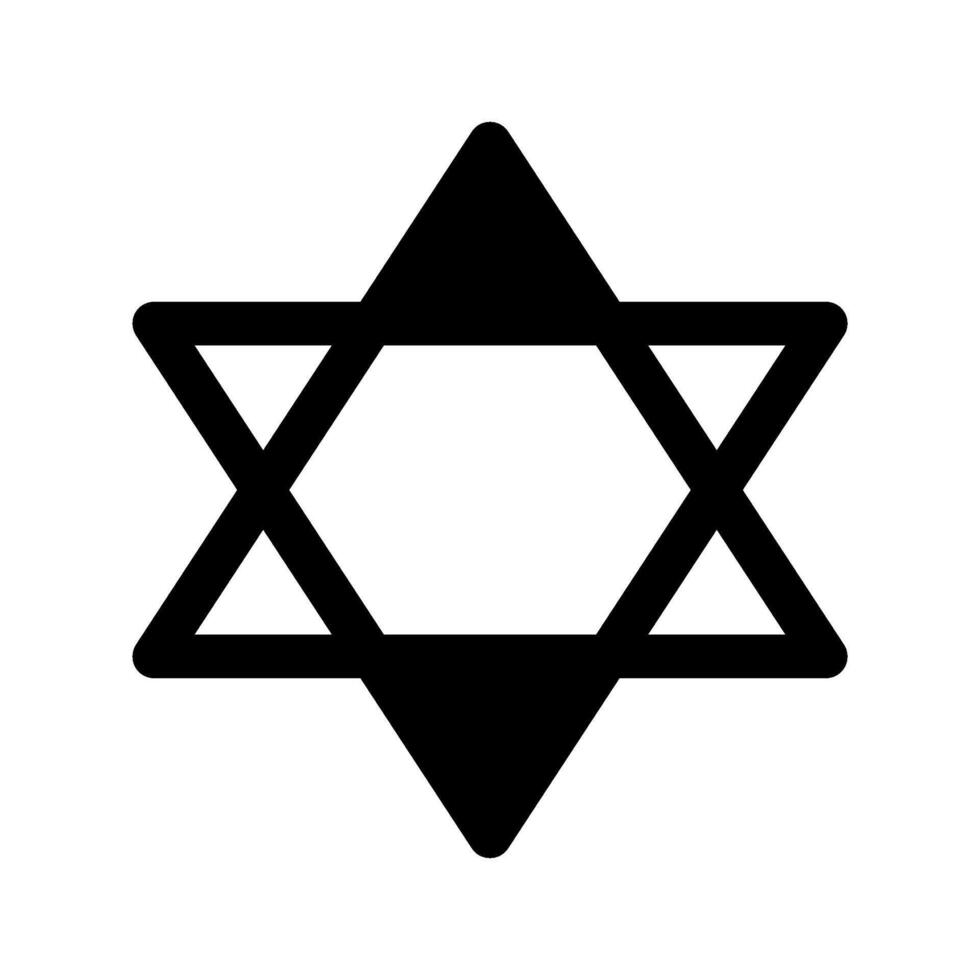 Judaism Icon Symbol Design Illustration vector