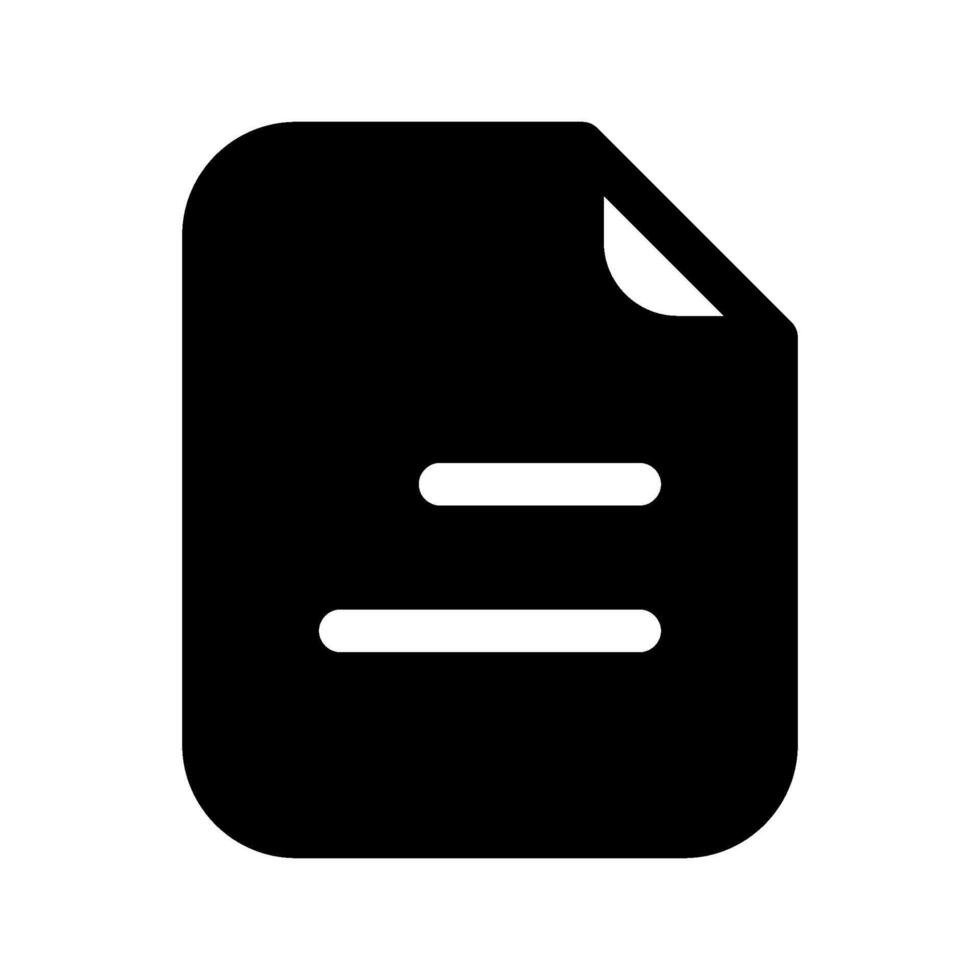 Document Icon Symbol Design Illustration vector