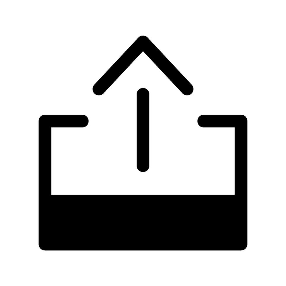 Upload Icon Symbol Design Illustration vector