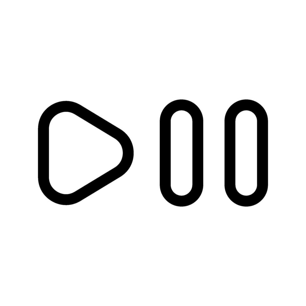 Play Music Icon Symbol Design Illustration vector