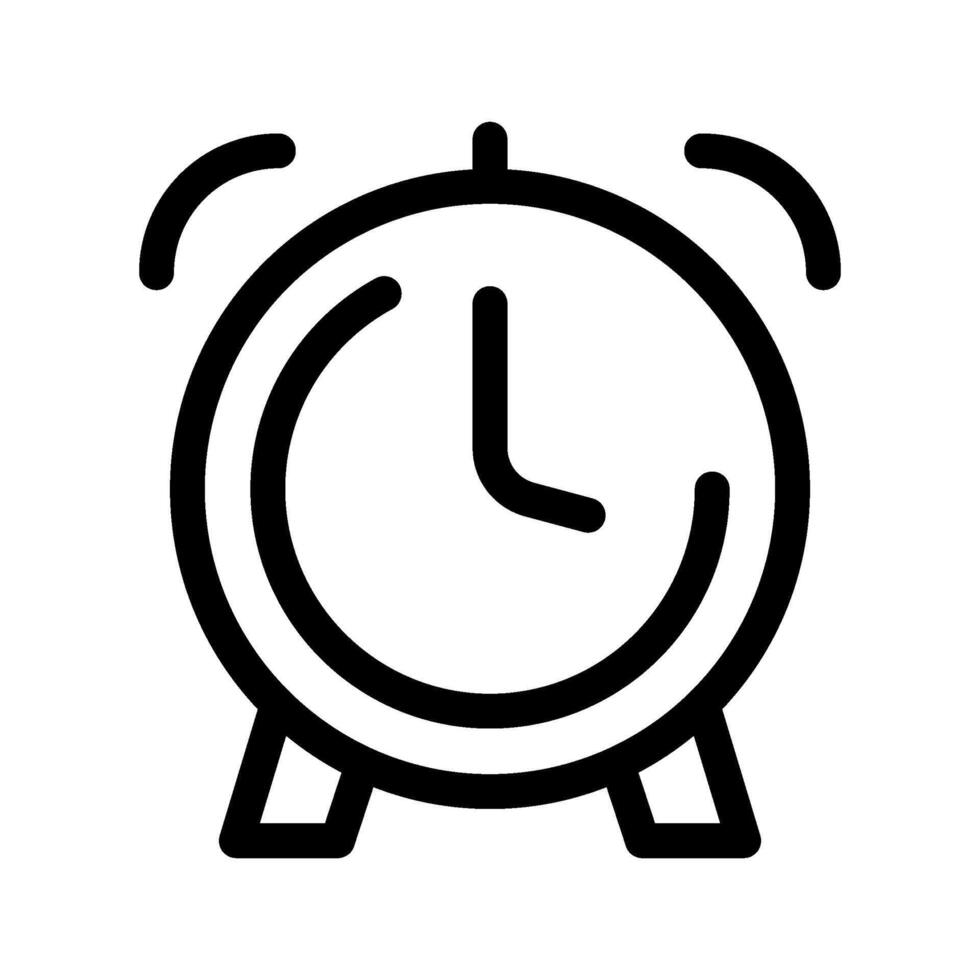 Alarm Clock Icon Symbol Design Illustration vector