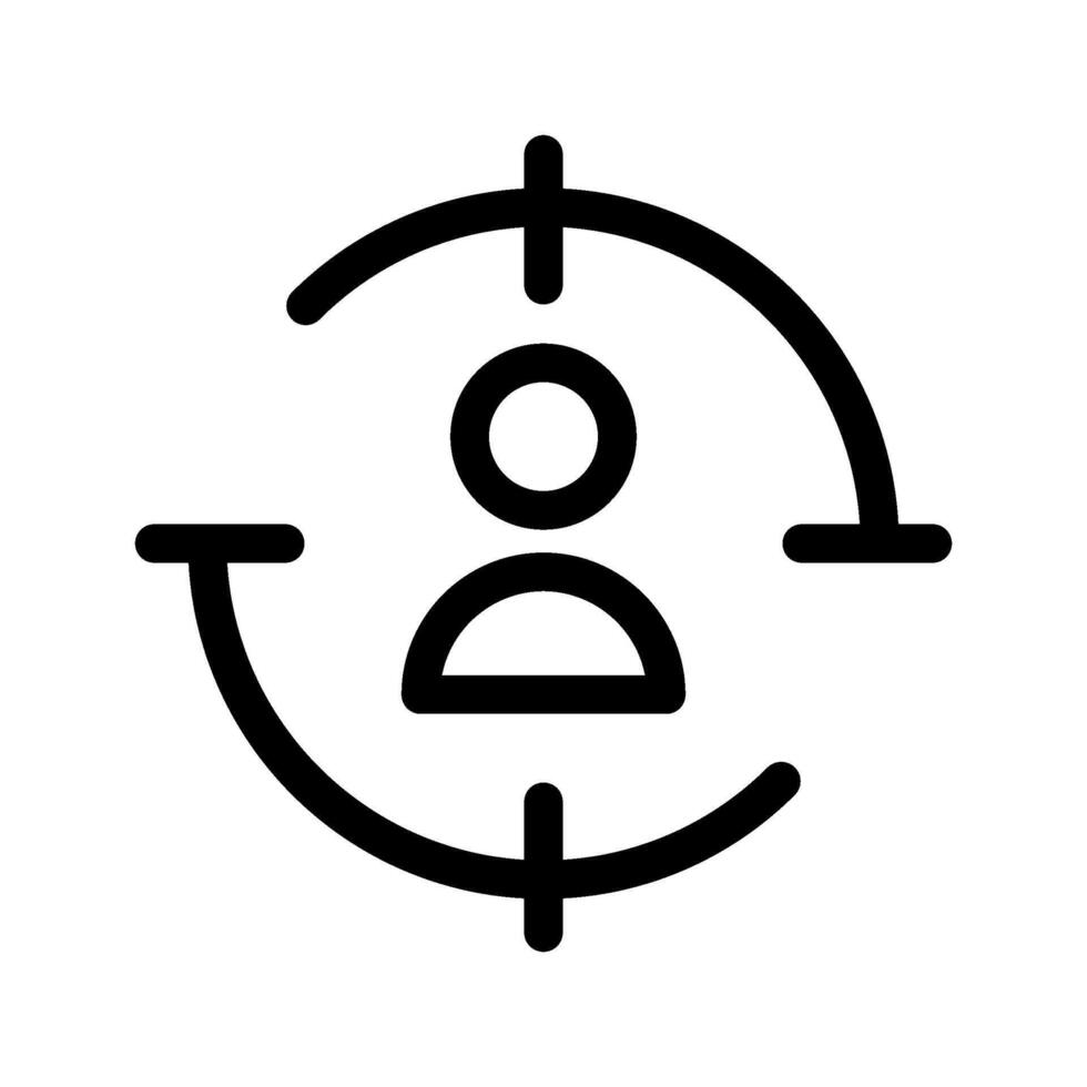 Target Icon Symbol Design Illustration vector