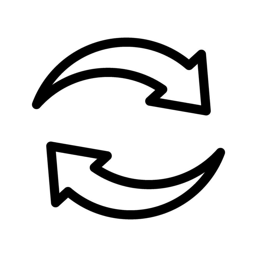 Rotation Icon Symbol Design Illustration vector