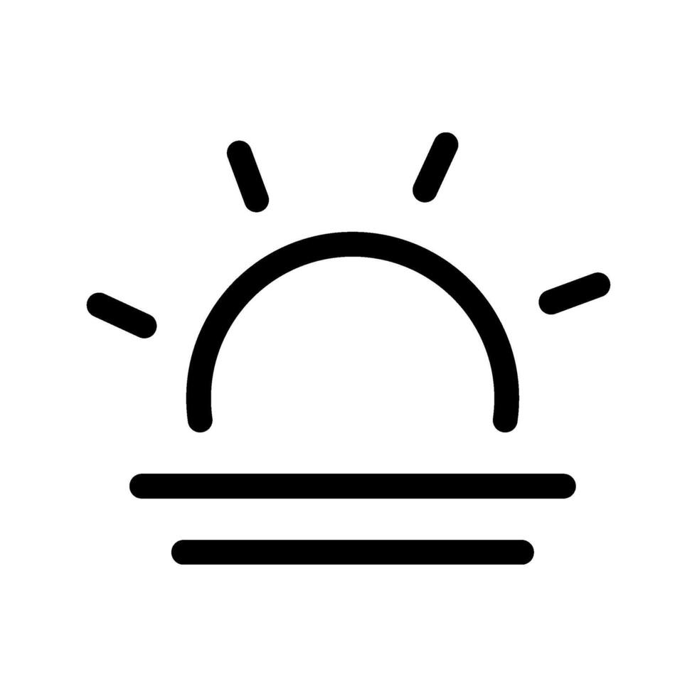 Sunrise Icon Symbol Design Illustration vector