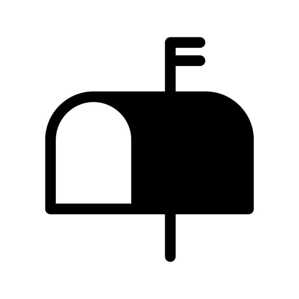 Mailbox Icon Symbol Design Illustration vector