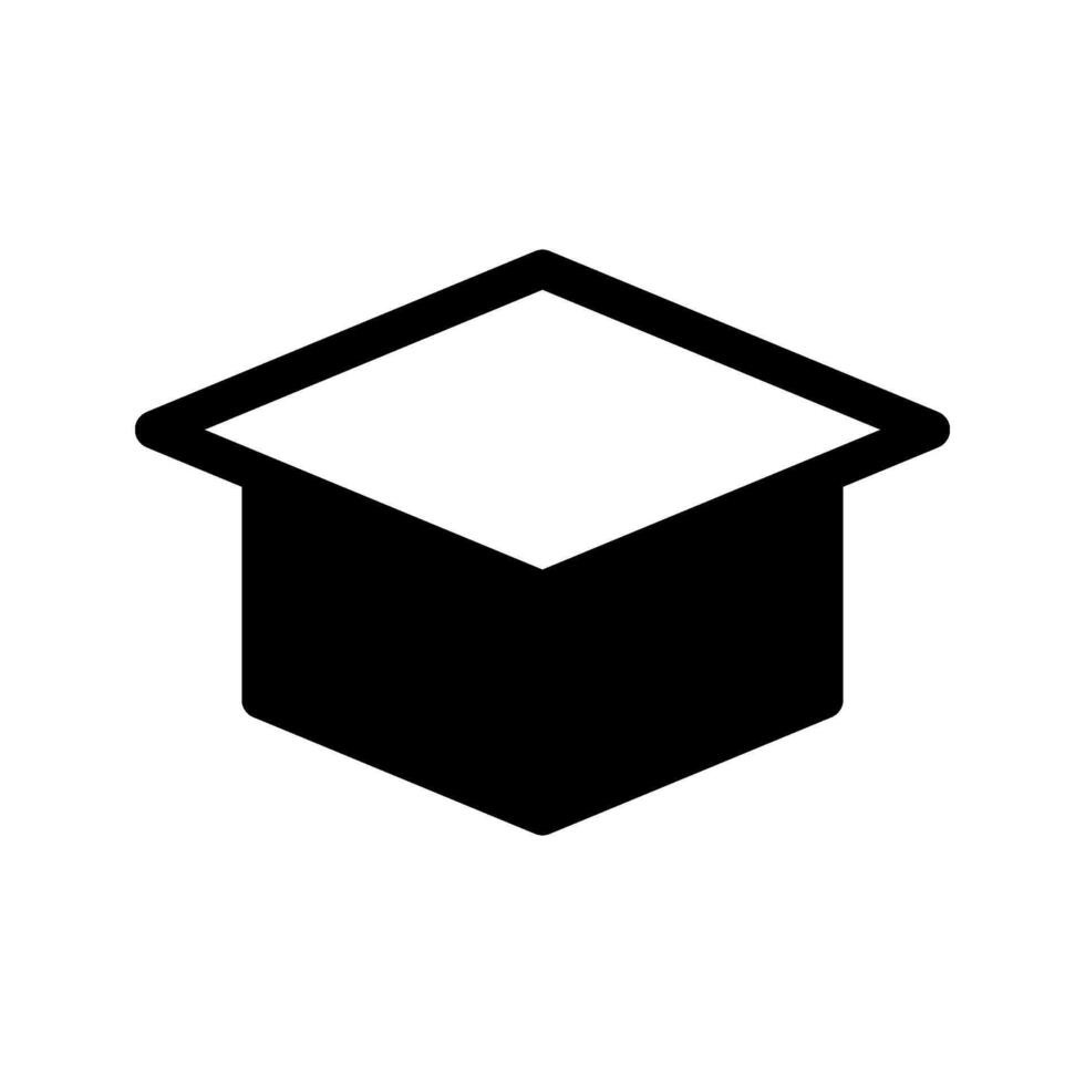 Graduation Cap Icon Symbol Design Illustration vector