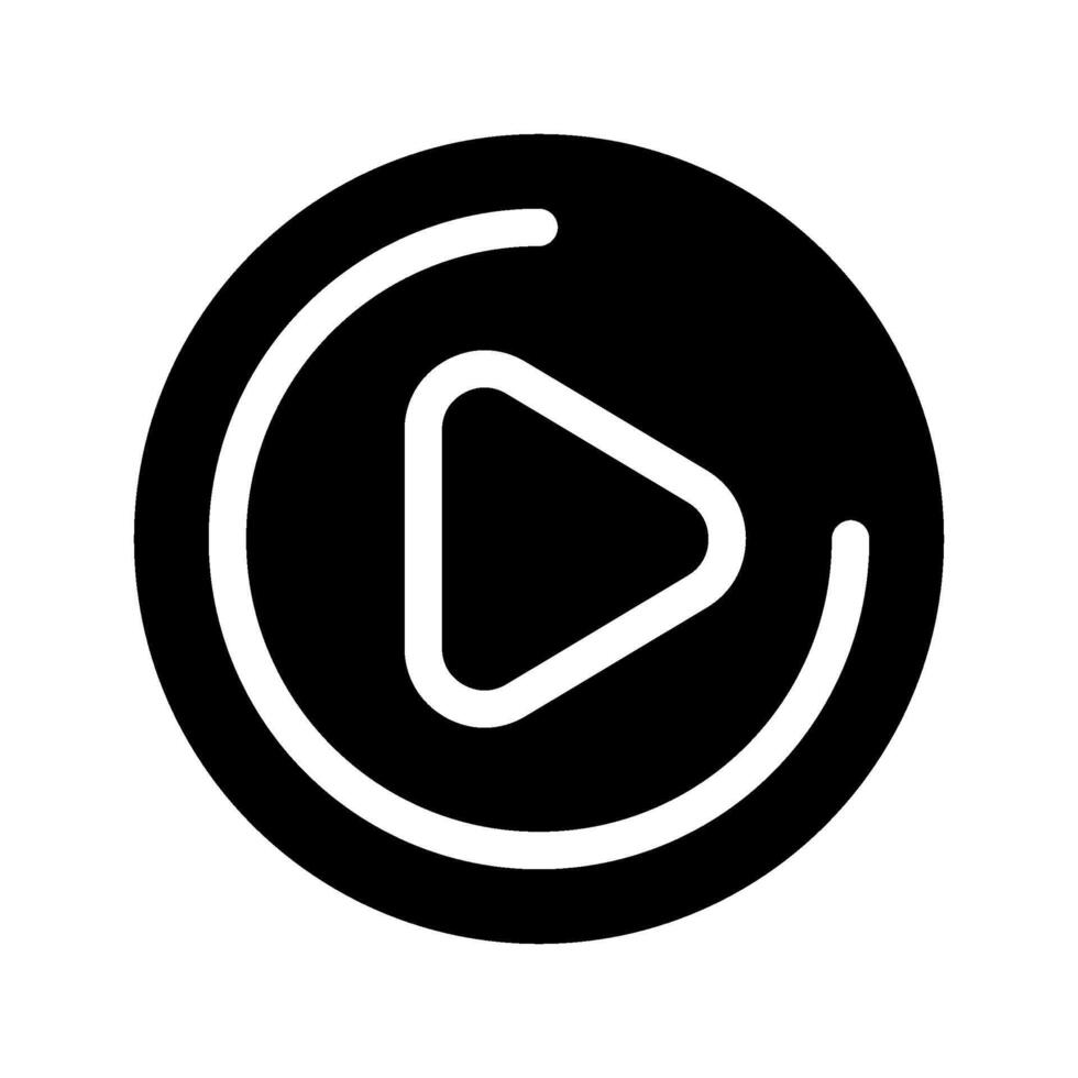Play Button Icon Symbol Design Illustration vector