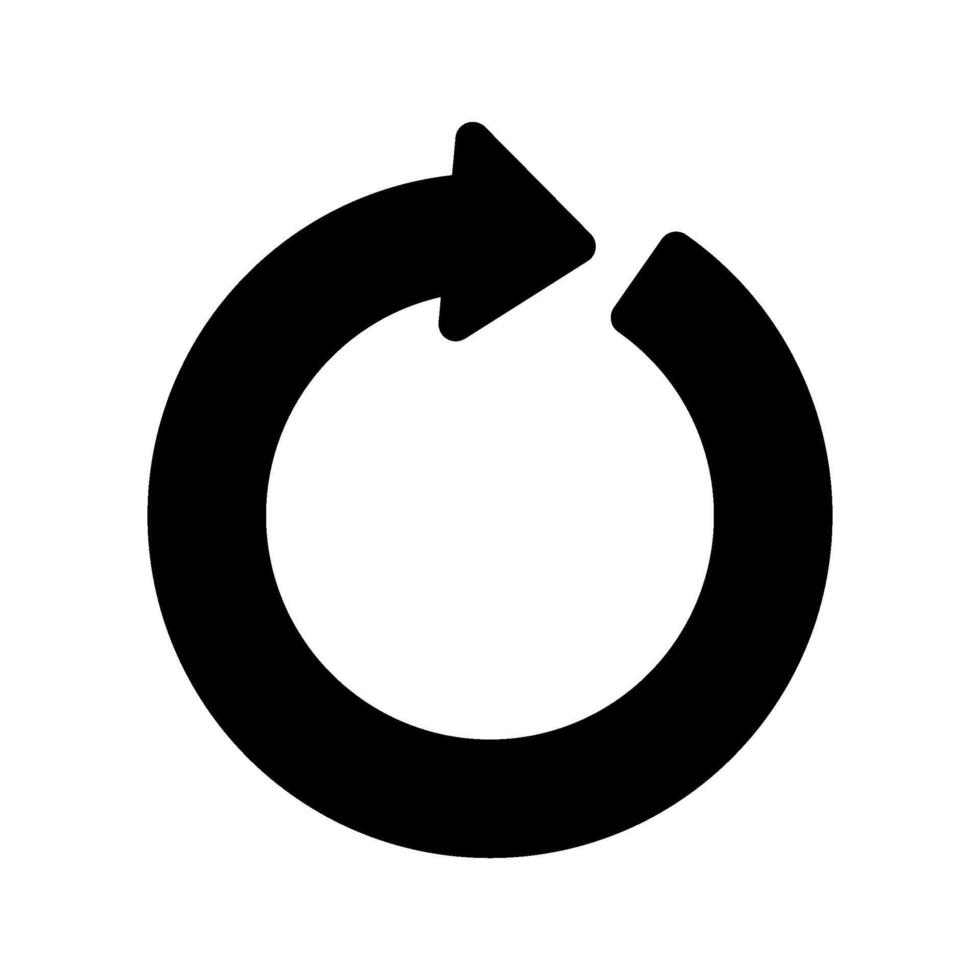 Refresh Icon Symbol Design Illustration vector