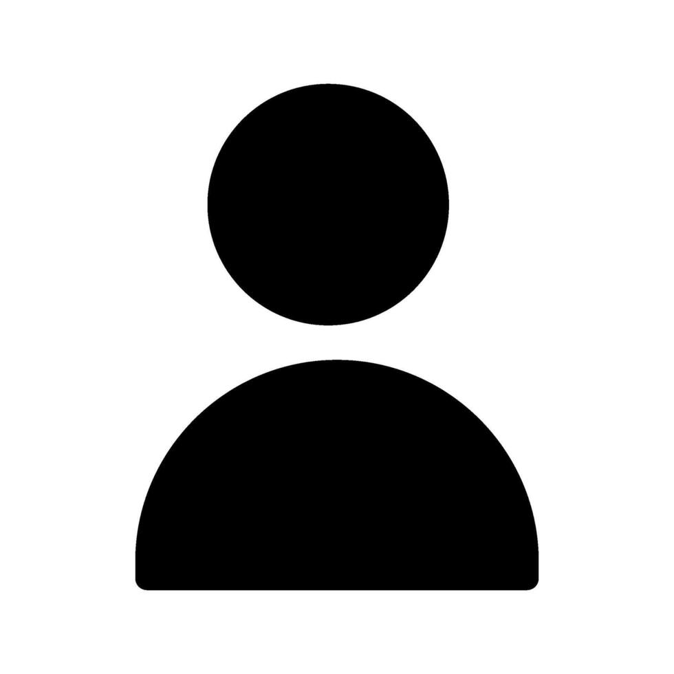 User Icon Symbol Design Illustration vector