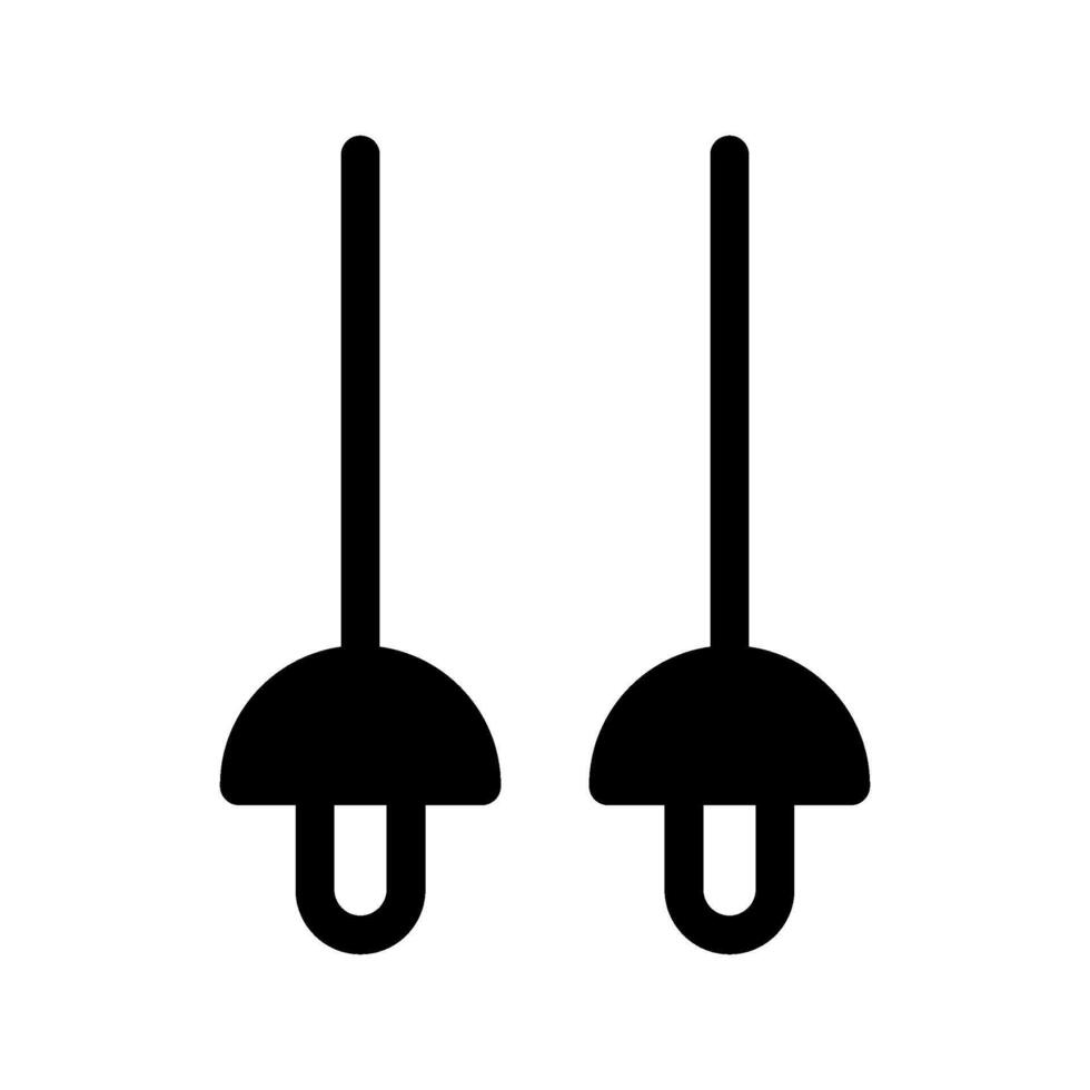Fencing Icon Symbol Design Illustration vector