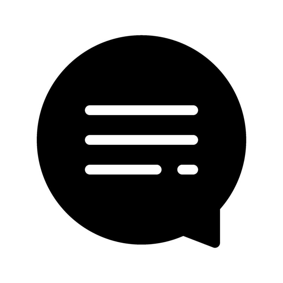 Comment Icon Symbol Design Illustration vector