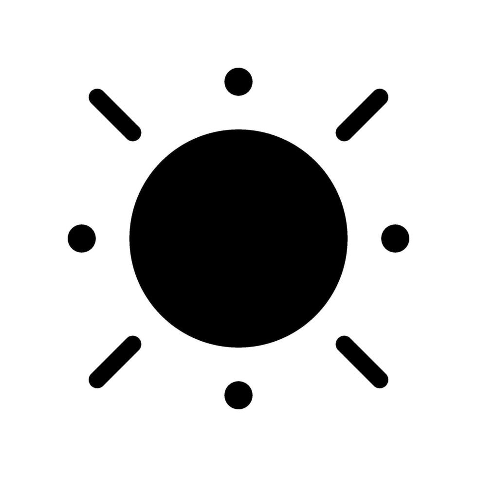 Brightness Icon Symbol Design Illustration vector