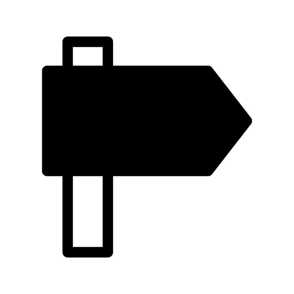 Sign Post Icon Symbol Design Illustration vector