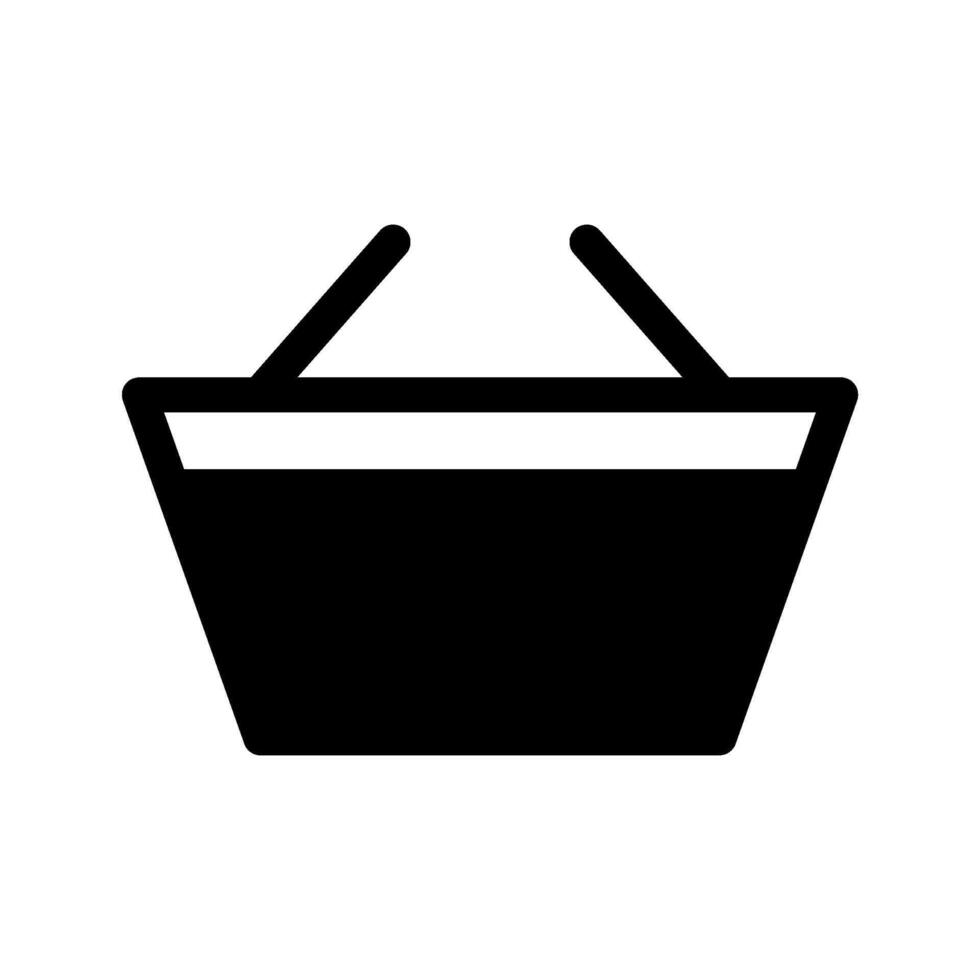 Basket Icon Symbol Design Illustration vector