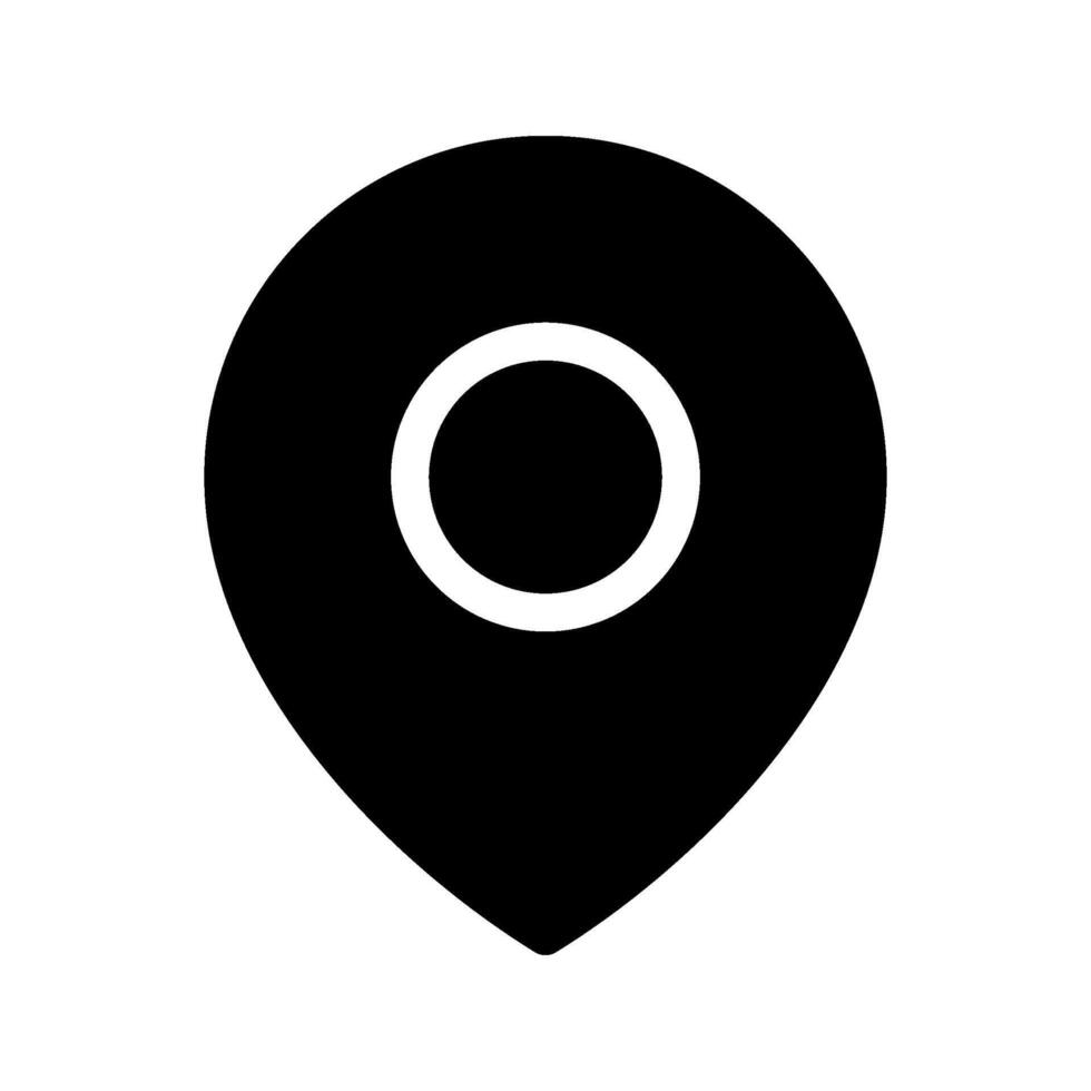Map Pin Icon Symbol Design Illustration vector