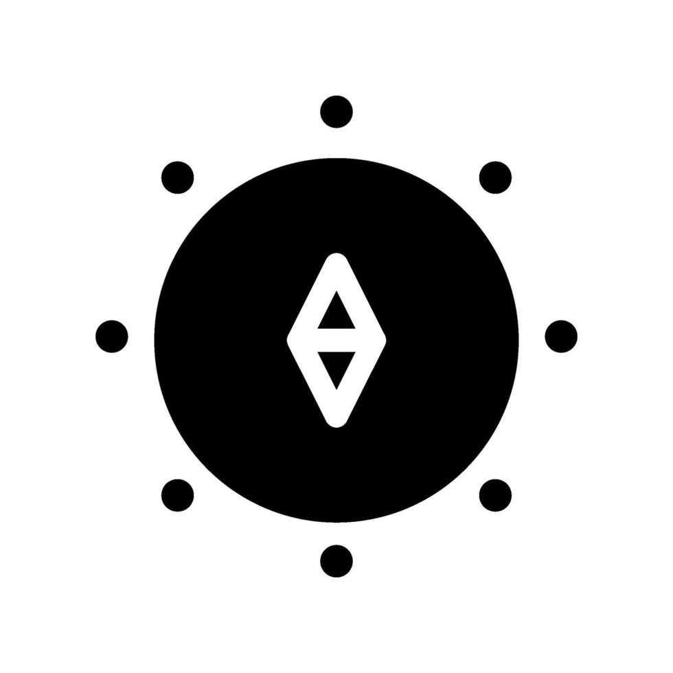 Compass Icon Symbol Design Illustration vector