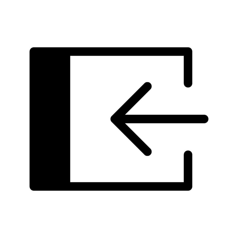 Logout Icon Symbol Design Illustration vector