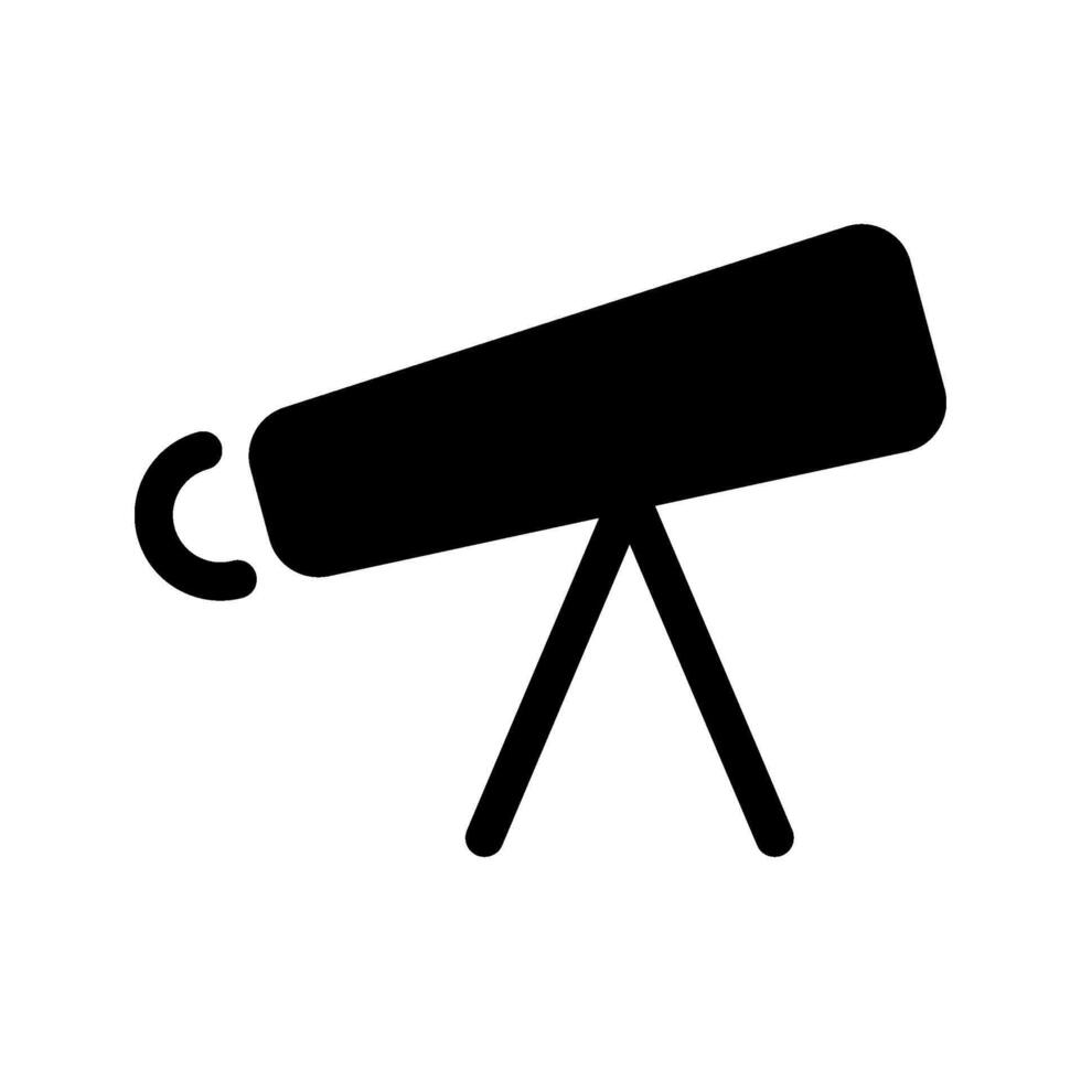 Telescope Icon Symbol Design Illustration vector