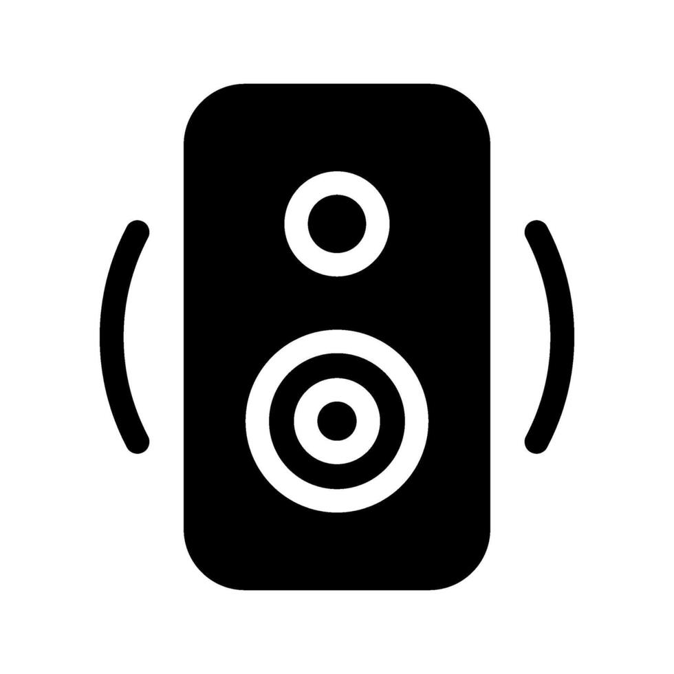Speaker Icon Symbol Design Illustration vector