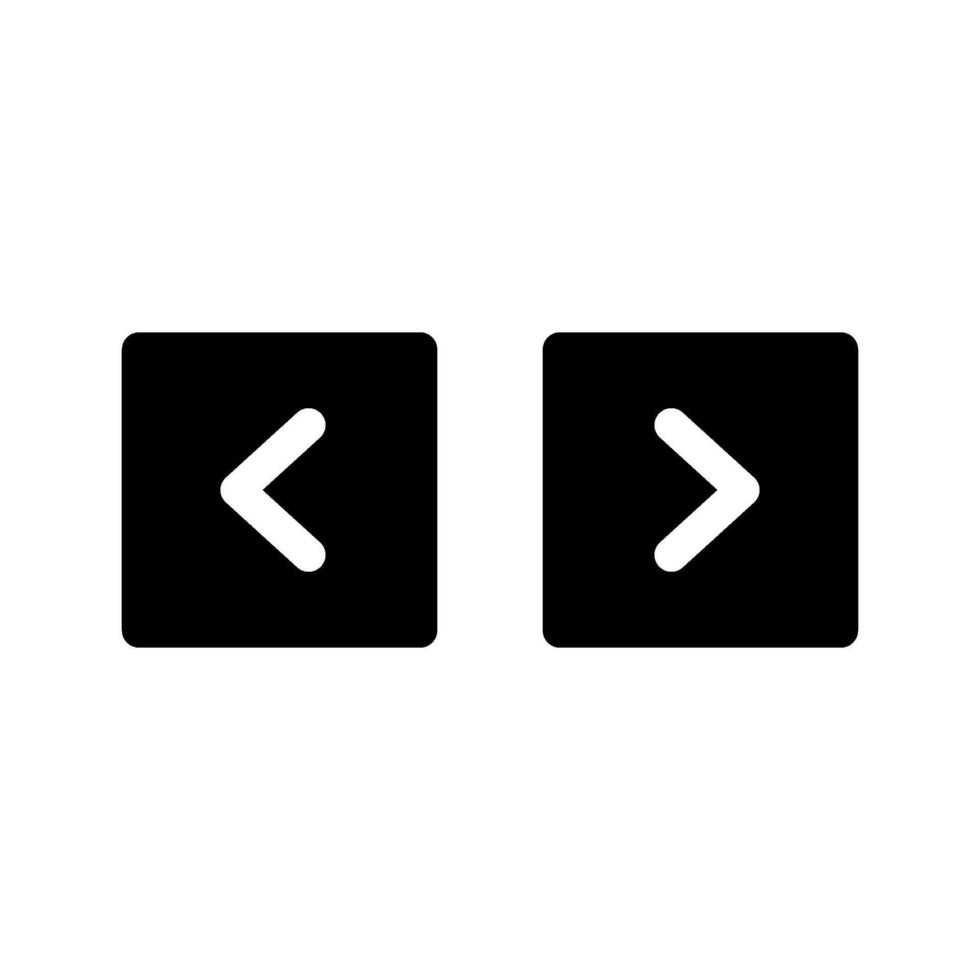 Navigation Buttons Icon Symbol Design Illustration vector