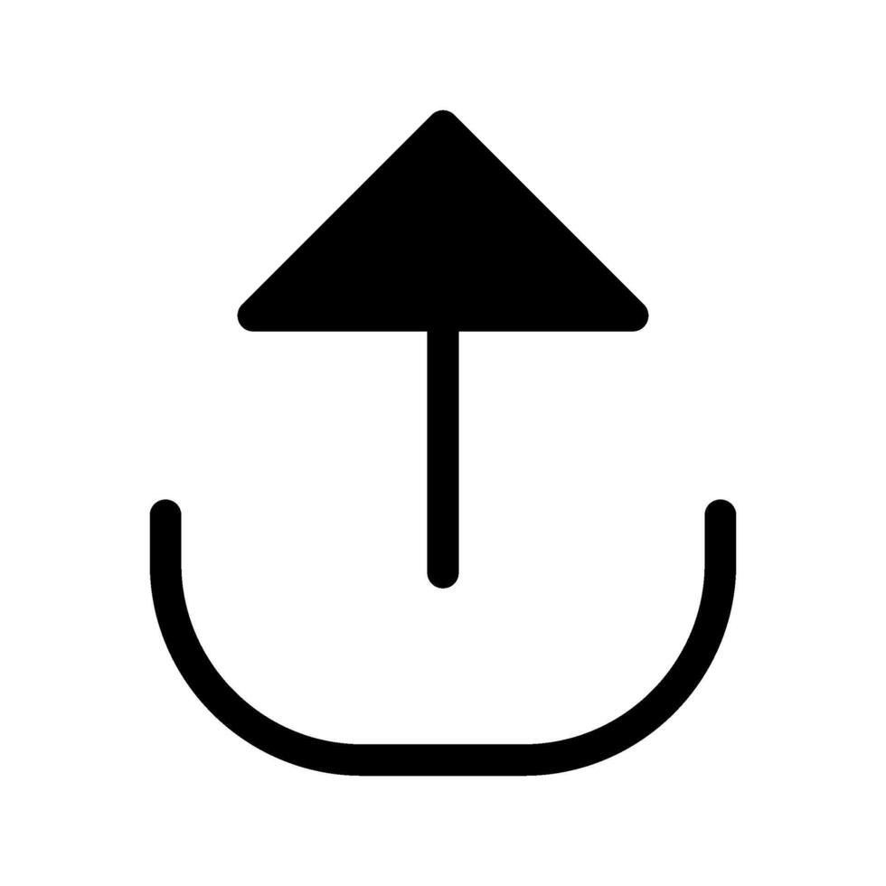 Upload Icon Symbol Design Illustration vector